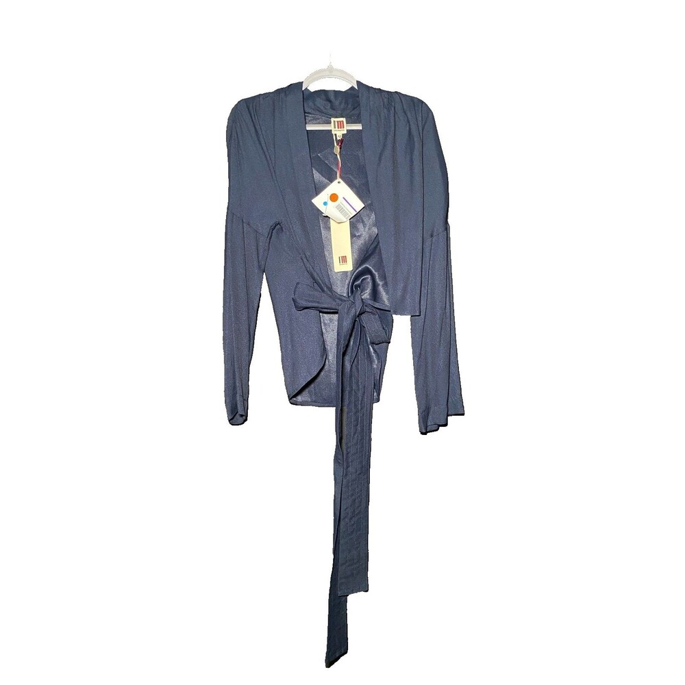 I'M Isola Marras Navy Women's Top M NWT - Long Sleeve, 26in Inseam, 18in Sleeve